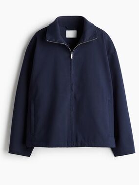 H&M Navy Twill Jacket